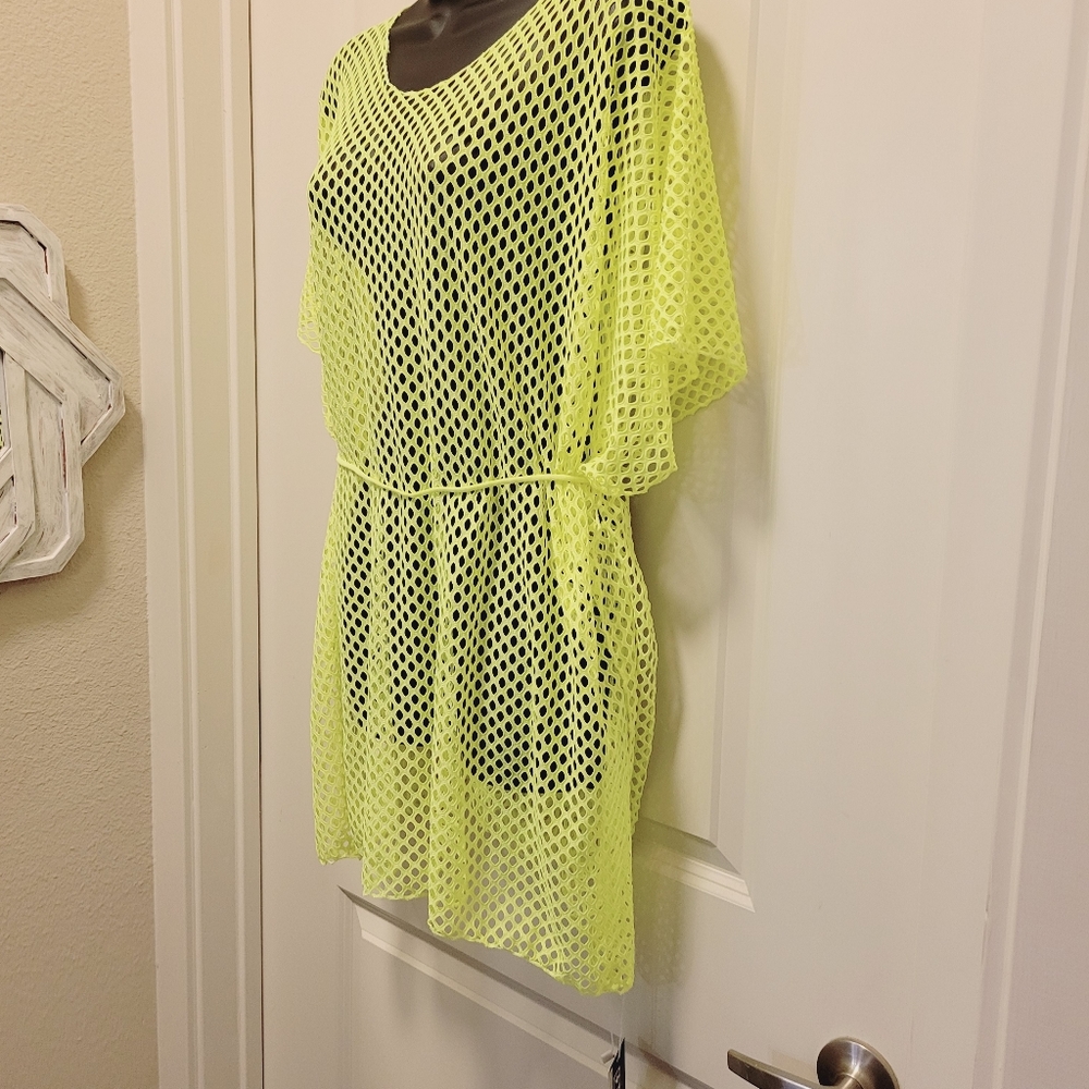 Neon Yellow Swim Cover - Picture 2 of 5